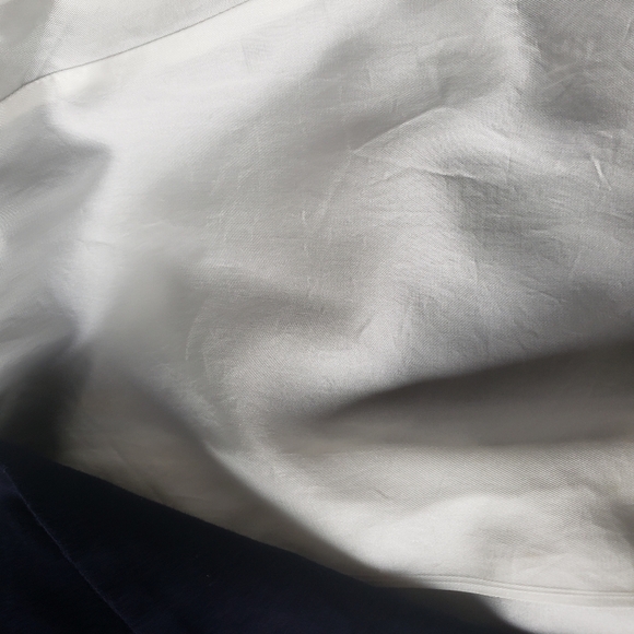 \id. Collection Navy Blue Blazer With white details. Size 10 - Picture 8 of 10